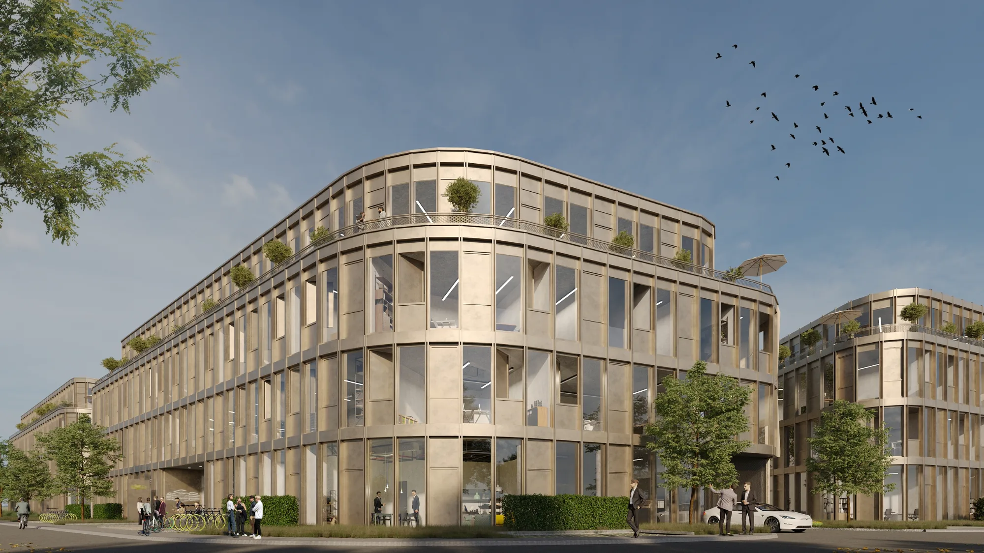 LOFTS – Büroensemble, Augsburg, für brixx projektentwicklung